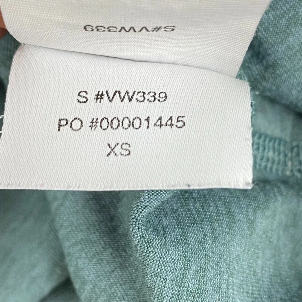 Vuori Halo Performance Shorts Womens XS zip pocket teal Heather Drawstring VW339 - Picture 7 of 11